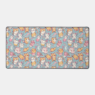 Katzenmuster Schreibtischunterlage