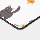 Katzenmuster Schreibtischunterlage (Ecke)