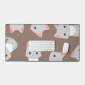 Katzenmuster Schreibtischunterlage (Tastatur & Maus)