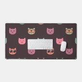 Katzenmuster Schreibtischunterlage (Tastatur & Maus)