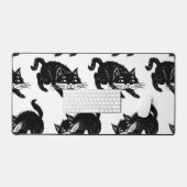 Katzenmuster Schreibtischunterlage (Tastatur & Maus)