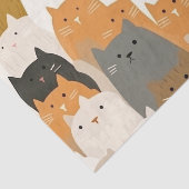 Katzenmuster Seidenpapier (Ausschnitt)