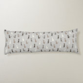 Katzenmuster Seitenschläferkissen (Rückseite)