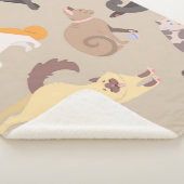 Katzenmuster Sherpadecke (3/4)