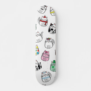 Katzenmuster Skateboard
