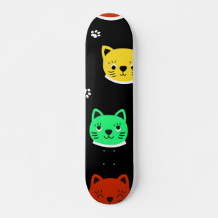 Katzenmuster Skateboard