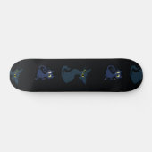 Katzenmuster Skateboard (Horizontal)