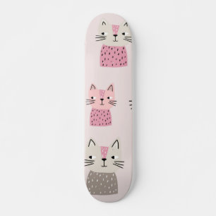 Katzenmuster Skateboard