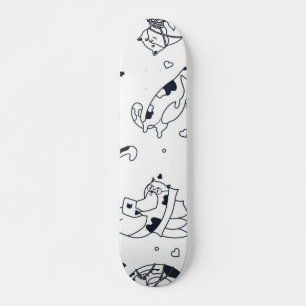 Katzenmuster Skateboard
