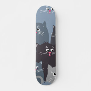 Katzenmuster Skateboard