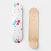 Katzenmuster Skateboard (Vorderseite)
