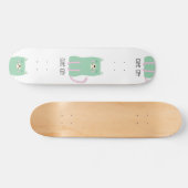 Katzenmuster Skateboard (Horizontal)