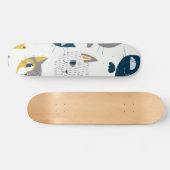 Katzenmuster Skateboard (Horizontal)