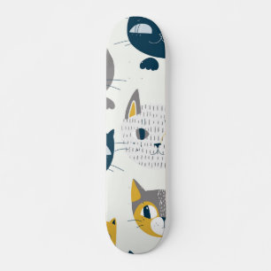 Katzenmuster Skateboard