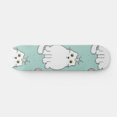 Katzenmuster Skateboard (Horizontal)