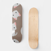 Katzenmuster Skateboard (Vorderseite)