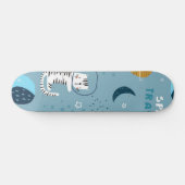 Katzenmuster Skateboard (Horizontal)