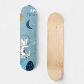 Katzenmuster Skateboard (Vorderseite)