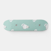 Katzenmuster Skateboard (Horizontal)