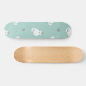 Katzenmuster Skateboard (Horizontal)