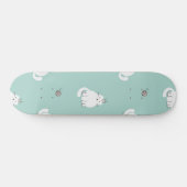Katzenmuster Skateboard (Horizontal)