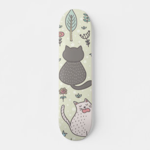 Katzenmuster Skateboard
