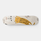 Katzenmuster Skateboard (Horizontal)