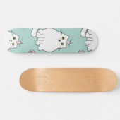 Katzenmuster Skateboard (Horizontal)