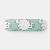 Katzenmuster Skateboard (Horizontal)