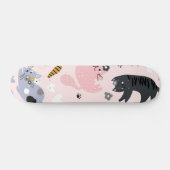Katzenmuster Skateboard (Horizontal)