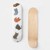 Katzenmuster Skateboard (Vorderseite)