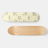 Katzenmuster Skateboard (Horizontal)