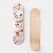 Katzenmuster Skateboard (Vorderseite)
