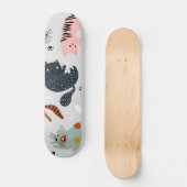 Katzenmuster Skateboard (Vorderseite)