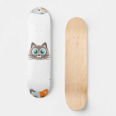 Katzenmuster Skateboard (Vorderseite)
