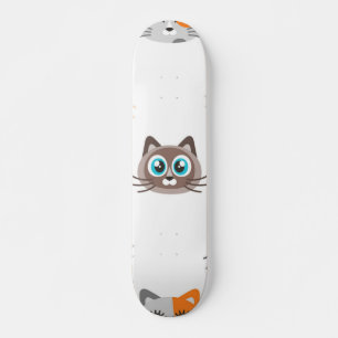 Katzenmuster Skateboard