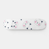 Katzenmuster Skateboard (Horizontal)