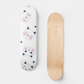 Katzenmuster Skateboard (Vorderseite)