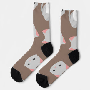 Katzenmuster Socken