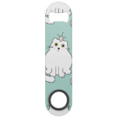 Katzenmuster Speed Flaschenöffner (Rückseite)