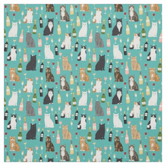 Katzenmuster Stoff (Muster)