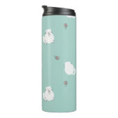 Katzenmuster Thermosbecher (Nach rechts gedreht)