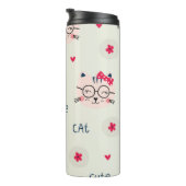 Katzenmuster Thermosbecher (Nach rechts gedreht)