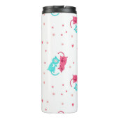 Katzenmuster Thermosbecher (Rückseite)