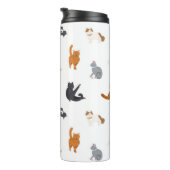 Katzenmuster Thermosbecher (Nach rechts gedreht)