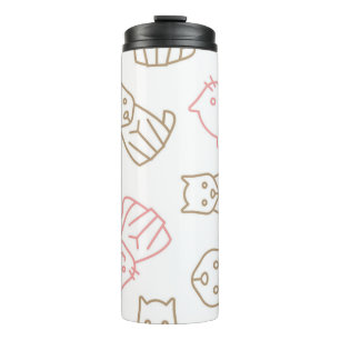 Katzenmuster Thermosbecher