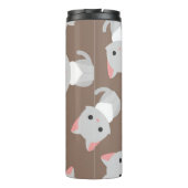Katzenmuster Thermosbecher (Rückseite)