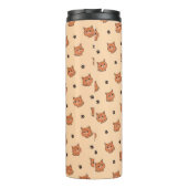 Katzenmuster Thermosbecher (Rückseite)