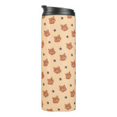 Katzenmuster Thermosbecher (Nach rechts gedreht)