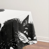 Katzenmuster Tischdecke (Beispiel)